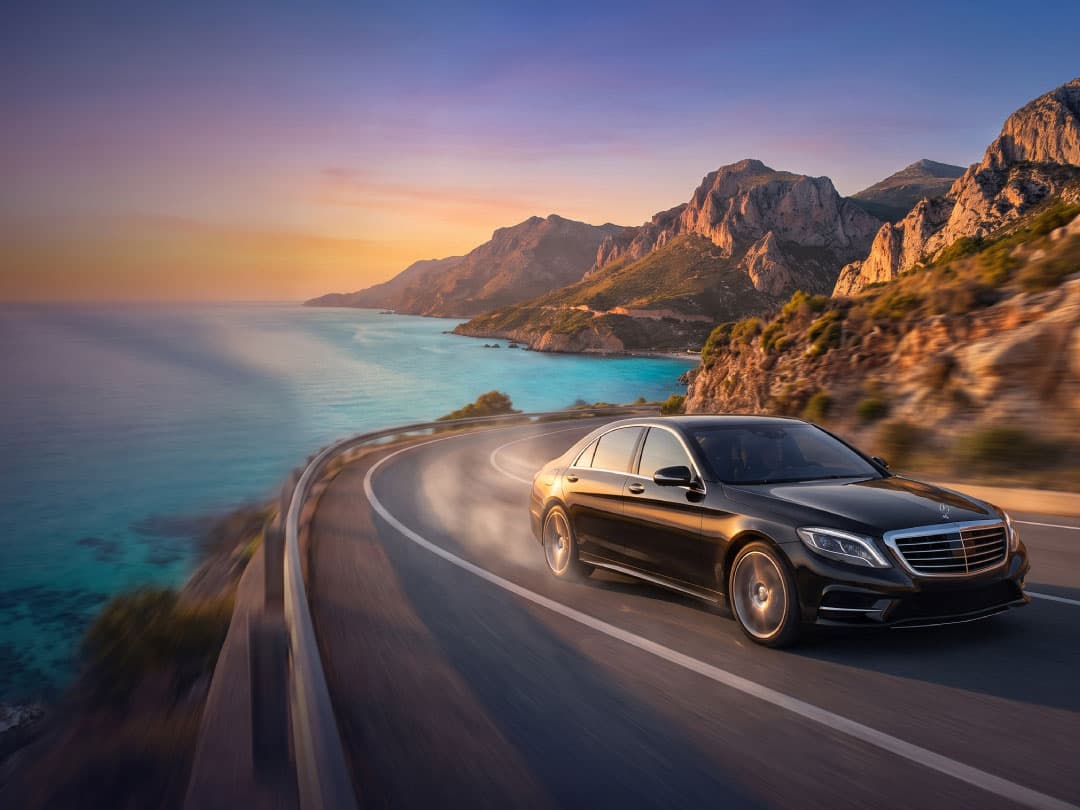 Një makinë nga flota e V.E Rental Car